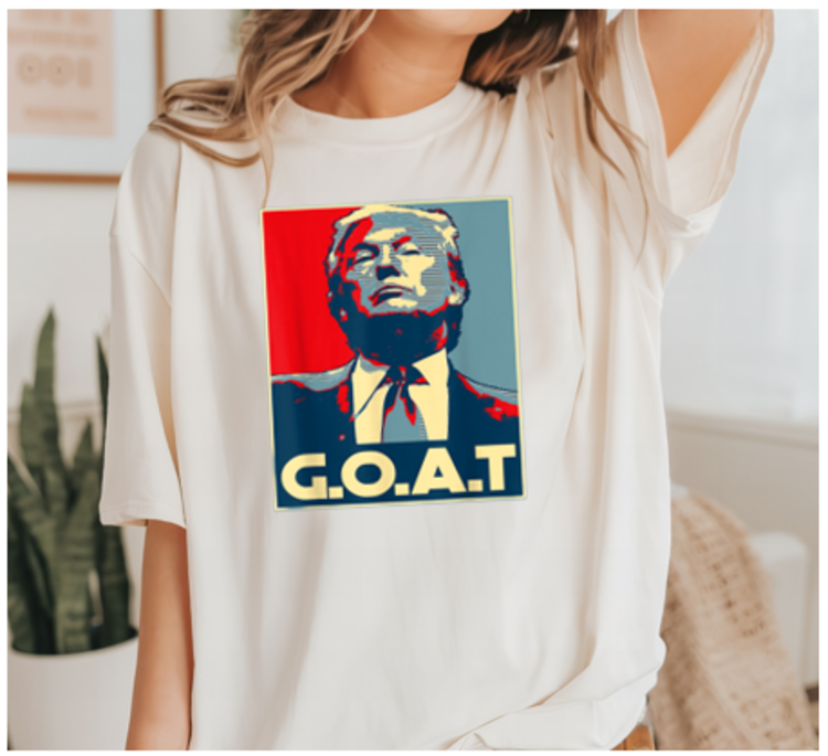 GOAT Trump Tee