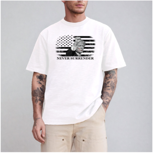 Never Surrender Trump Tee