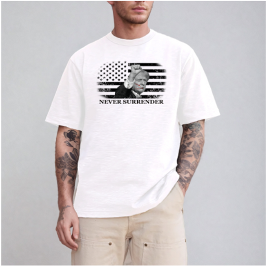 Never Surrender Trump Tee