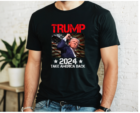 Trump 2024 Take America Back Tee
